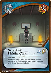 Secret of Uchiha Clan - M-389 - Uncommon - 1st Edition