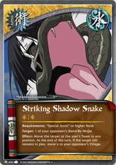 Striking Shadow Snake - J-434 - Uncommon - 1st Edition