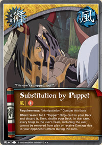 Substitution by Puppet - J-447 - Rare - 1st Edition