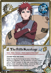 The Fifth Kazekage - N-465 - Super Rare - 1st Edition - Foil