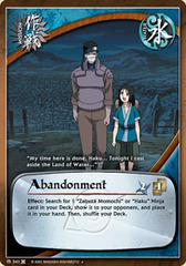 Abandonment - M-341 - Uncommon - 1st Edition