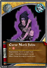 Curse Mark Jutsu - J-369 - Uncommon - 1st Edition