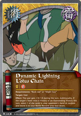 Dynamic Lightning Lotus Chain - J-348 - Rare - 1st Edition