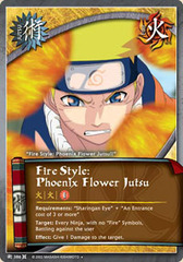 Fire Style: Phoenix Flower Jutsu - J-386 - Uncommon - 1st Edition