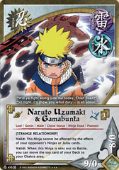 Naruto Uzumaki & Gamabunta - N-455 - Super Rare - 1st Edition - Foil