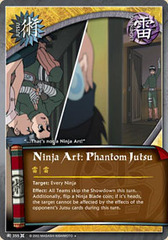 Ninja Art: Phantom Jutsu - J-355 - Uncommon - 1st Edition