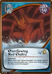 Overflowing Red Chakra - M-363 - Common - 1st Edition