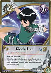 Rock Lee - N-399 - Uncommon - 1st Edition