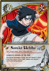 Sasuke Uchiha - N-415 - Super Rare - 1st Edition - Foil