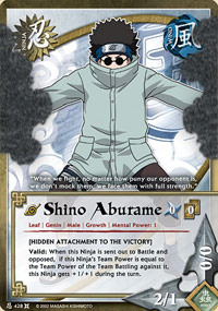 Shino Aburame - N-428 - Common - 1st Edition