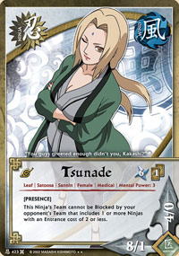Tsunade - N-423 - Rare - 1st Edition