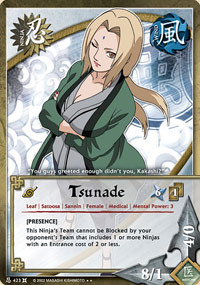 Tsunade - N-423 - Rare - 1st Edition