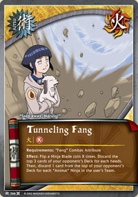 Tunneling Fang - J-366 - Common - 1st Edition