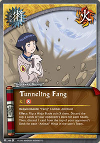 Tunneling Fang - J-366 - Common - 1st Edition