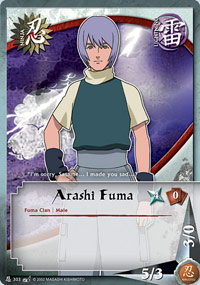 Arashi Fuma - N-303 - Common - 1st Edition