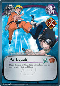 As Equals - M-US041 - Uncommon - 1st Edition