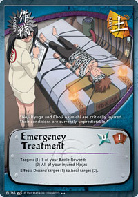 Emergency Treatment - M-265 - Rare - 1st Edition