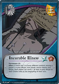 Incurable Illness - M-250 - Uncommon - 1st Edition