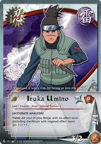 Iruka Umino - N-291 - Common - 1st Edition