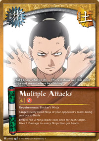 Multiple Attacks - J-US052 - Uncommon - 1st Edition