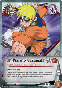 Naruto Uzumaki - N-256 - Common - 1st Edition