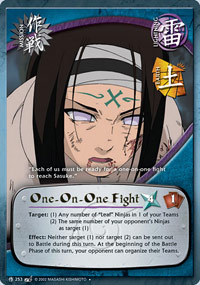 One-On-One Fight - M-253 - Uncommon - 1st Edition