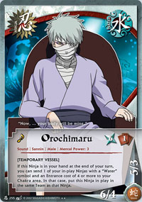 Orochimaru - N-255 - Rare - 1st Edition