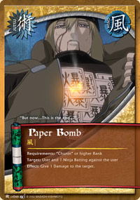 Paper Bomb - J-US046 - Common - 1st Edition
