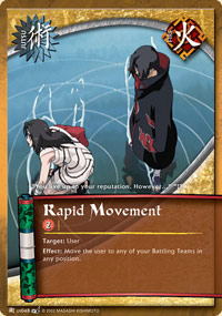 Rapid Movement - J-US048 - Common - 1st Edition
