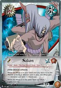 Sakon - N-282 - Rare - 1st Edition