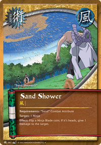 Sand Shower - J-267 - Uncommon - 1st Edition