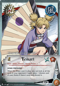 Temari - N-270 - Uncommon - 1st Edition