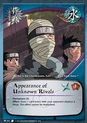 Appearance of Unknown Rivals - M-051 - Rare - 1st Edition