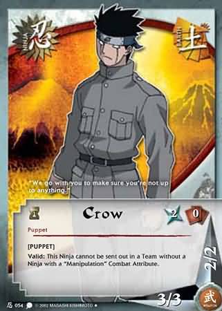 Crow - N-054 - Uncommon - 1st Edition