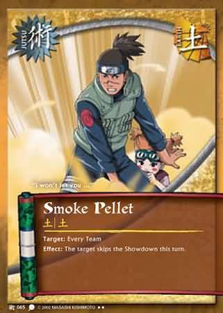 Smoke Pellet - J-065 - Rare - 1st Edition