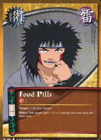 Food Pills - J-088 - Common - 1st Edition