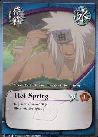 Hot Spring - M-122 - Uncommon - 1st Edition