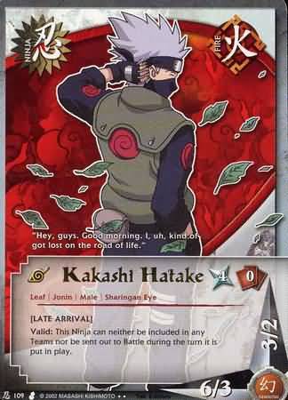 Kakashi Hatake - Rare A - N-109 - Rare - 1st Edition