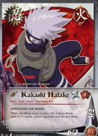 Kakashi Hatake - Rare B - N-123 - Rare - 1st Edition