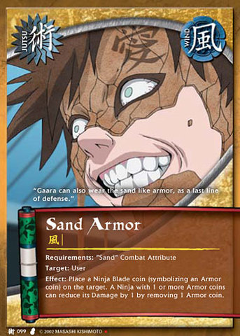 Sand Armor - J-099 - Starter Deck - 1st Edition