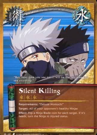 Silent Killing - J-107 - Uncommon - 1st Edition