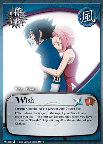 Wish - M-108 - Starter Deck - 1st Edition