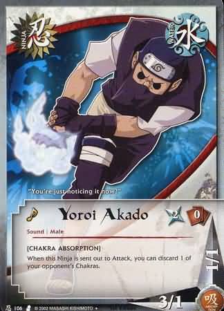 Yoroi Akado - N-106 - Uncommon - 1st Edition