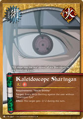 Kaleidoscope Sharingan - J-176 - Uncommon - 1st Edition