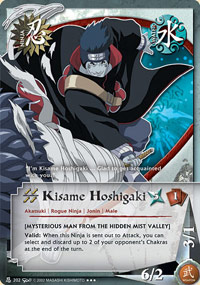 Kisame Hoshigaki - N-202 - Super Rare - 1st Edition - Foil