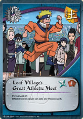 Leaf Village's Great Athletic Meet - M-205 - Rare - 1st Edition