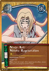 Ninja Art: Mitotic Regeneration - J-202 - Super Rare - 1st Edition - Foil