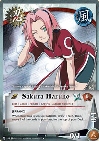 Sakura Haruno - N-189 - Uncommon - 1st Edition