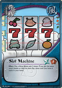 Slot Machine - M-202 - Common - 1st Edition