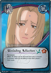 Unfading Affection - M-201 - Uncommon - 1st Edition